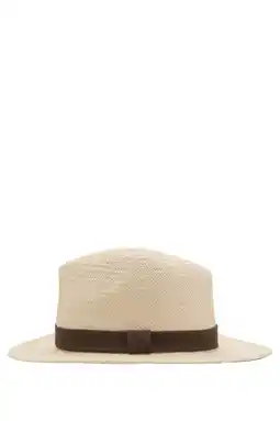 Wehkamp Mango Man zonnehoed beige aanbieding