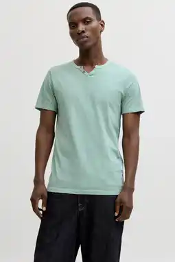 Wehkamp JACK & JONES ESSENTIALS regular T-shirt turquoise aanbieding