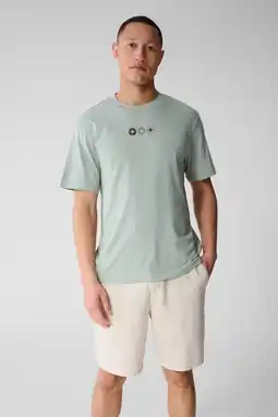 Wehkamp Shoeby regular fit T-shirt met logo - lichtgroen aanbieding