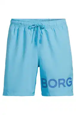 Wehkamp Björn Borg zwemshort met logo lichtblauw aanbieding