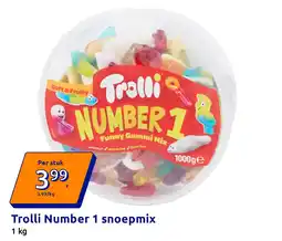 Action Trolli Number 1 snoepmix aanbieding