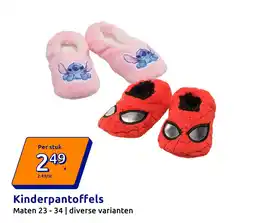 Action Kinderpantoffels aanbieding