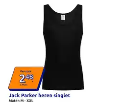 Action Jack Parker heren singlet aanbieding