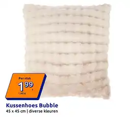 Action Kussenhoe Bubble aanbieding