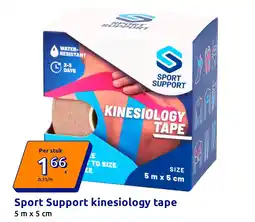 Action Sport Support kinesiologie tape aanbieding