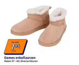 Action Dames enkellaarzen aanbieding