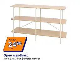 Action Open wandkast aanbieding