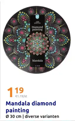 Action Mandala diamond painting aanbieding