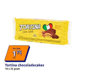 Action Tortina chocoladecakes aanbieding