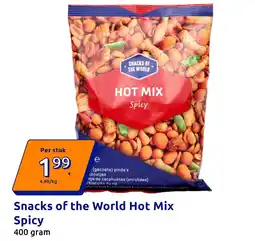 Action Snacks of the World Hot Mix Spicy aanbieding