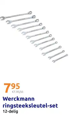 Action Werckmann ringsteeksleutel-set aanbieding