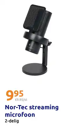 Action Nor-Tec streaming microfoon aanbieding