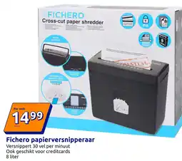 Action Fichero papierversnipperaar aanbieding