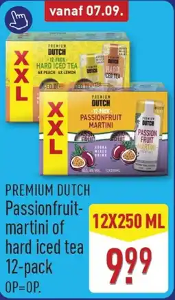 ALDI Premium Dutch Passionfruit-martini of hard iced tea aanbieding