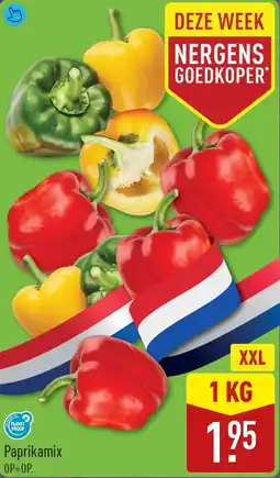 ALDI Paprikamix XXL aanbieding
