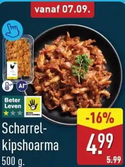 ALDI Scharrelkip Shoarma aanbieding