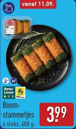 ALDI Boomstammetjes aanbieding