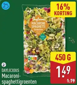 ALDI Daylicious Macaroni-spaghettigroenten aanbieding