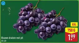 ALDI Blauwe druiven met pit aanbieding