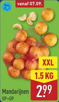 ALDI Mandarijnen XXL aanbieding