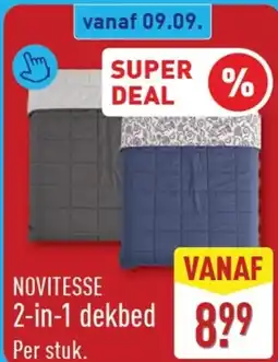 ALDI Novitesse 2-in-1 dekbed aanbieding