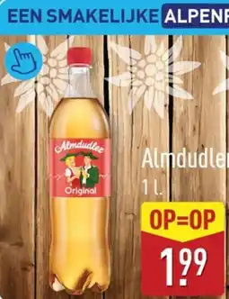 ALDI Almdudler aanbieding