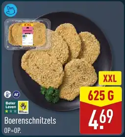 ALDI Boerenschnitzels XXL aanbieding