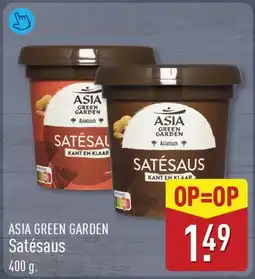 ALDI Asia Green Garden Satésaus aanbieding