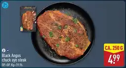 ALDI Black Angus Chuck Eye Steak aanbieding