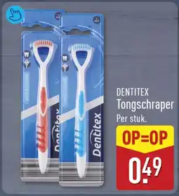 ALDI Dentitex Tongschraper aanbieding