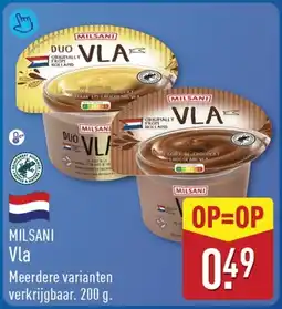 ALDI Milsani Vla aanbieding