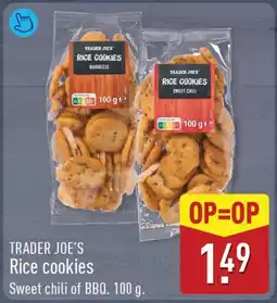 ALDI Trader Joe's Rice cookies aanbieding