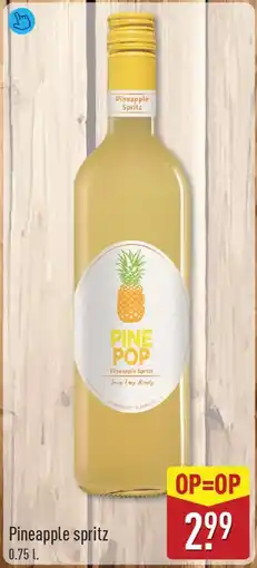ALDI Pineapple spritz aanbieding