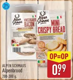 ALDI Alpen Schmaus Alpenbrood aanbieding