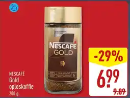 ALDI Nescafé Gold oploskoffie aanbieding