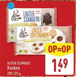 ALDI Alpen Schmaus Koeken aanbieding