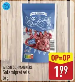 ALDI Wiesn Schmankerl Salamipretzels aanbieding
