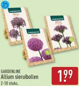 ALDI Gardenline Allium Sieruibollen aanbieding