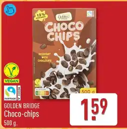 ALDI Golden Bridge Choco-chips aanbieding