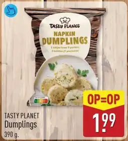ALDI Tasty Planet Dumplings aanbieding