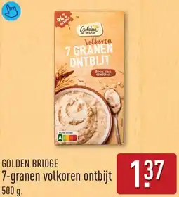 ALDI Golden Bridge 7-granen volkoren ontbijt aanbieding