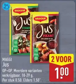ALDI Maggi Jus aanbieding