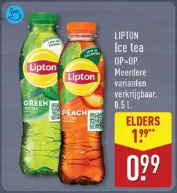 ALDI Lipton ice tea aanbieding