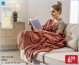 ALDI HOME CREATION Deken aanbieding