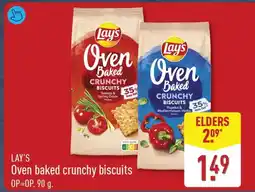 ALDI Lay's oven baked crunchy biscuits aanbieding