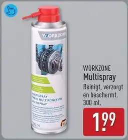 ALDI WORKZONE Multispray aanbieding