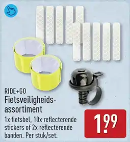 ALDI RIDE+GO Fietsveiligheids-assortiment aanbieding