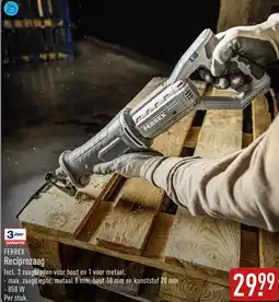 ALDI Ferrex reciprozaag aanbieding
