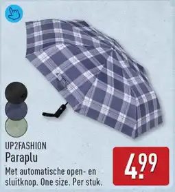 ALDI Up2fashion Paraplu aanbieding