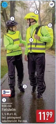 ALDI RIDE+GO Fietshelm aanbieding